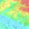 Dompierre-sur-Charente topographic map, elevation, terrain