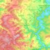 Bad Lobenstein topographic map, elevation, terrain