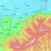 Huazhou topographic map, elevation, terrain