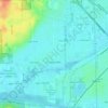 Palos Hills topographic map, elevation, terrain