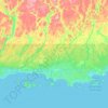 Havre-Saint-Pierre topographic map, elevation, terrain