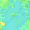 Wigry topographic map, elevation, terrain