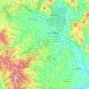 Argos Orestiko Municipality topographic map, elevation, terrain