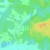 Marynka topographic map, elevation, terrain