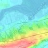 Wolfville topographic map, elevation, terrain