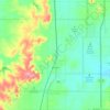 Mounds topographic map, elevation, terrain