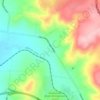 Birnam topographic map, elevation, terrain