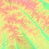 Rio Preto da Eva topographic map, elevation, terrain
