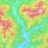 Arta Terme topographic map, elevation, terrain