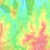 Warrandyte South topographic map, elevation, terrain