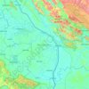 Nakhon Phanom Province topographic map, elevation, terrain
