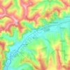 Adămuș topographic map, elevation, terrain