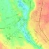 Rypin topographic map, elevation, terrain