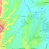 Brownlow Hill topographic map, elevation, terrain