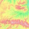 Bamyan topographic map, elevation, terrain