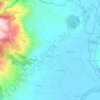 Ayusan II topographic map, elevation, terrain