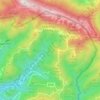Drenchia topographic map, elevation, terrain