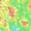 Union Square topographic map, elevation, terrain