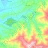Folques topographic map, elevation, terrain