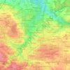 Radom topographic map, elevation, terrain