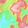 Belvoir topographic map, elevation, terrain