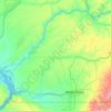 Walla Walla County topographic map, elevation, terrain
