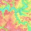 Wertheim topographic map, elevation, terrain
