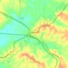 Many topographic map, elevation, terrain
