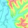 Дражевац topographic map, elevation, terrain