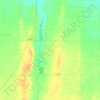 Kewell topographic map, elevation, terrain