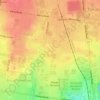 Berkeley Close Reserve topographic map, elevation, terrain