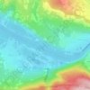 Mosel topographic map, elevation, terrain