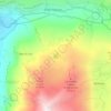 Lago Loie topographic map, elevation, terrain