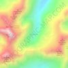 Kirk Glacier topographic map, elevation, terrain