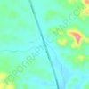 وادي اللحن topographic map, elevation, terrain