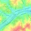 Dan River topographic map, elevation, terrain