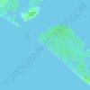 Sandspit topographic map, elevation, terrain