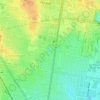 Melbourne Water Retarding Basin topographic map, elevation, terrain