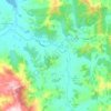 Waitetuna River topographic map, elevation, terrain