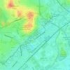 Highfields Park topographic map, elevation, terrain