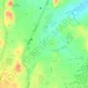 حديقة الجال topographic map, elevation, terrain