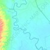 Mal-Mar River topographic map, elevation, terrain