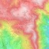 Camp John Hay Art Park topographic map, elevation, terrain