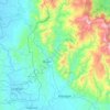 Wawa River topographic map, elevation, terrain