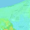 Tootgarook Wetlands topographic map, elevation, terrain