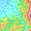 Ōtaki River topographic map, elevation, terrain