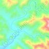 وادي الليث topographic map, elevation, terrain