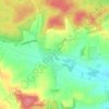 Schloss Sinning topographic map, elevation, terrain