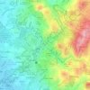 Manila Water Tikling Reservoir topographic map, elevation, terrain