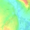 Хвощёвка topographic map, elevation, terrain